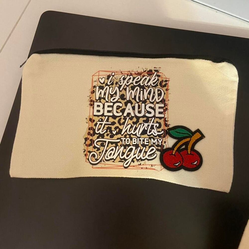 Cherry Zipper Pouch